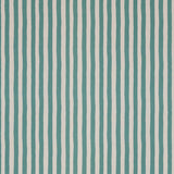 Ida Stripe Deep Turquoise Wallpaper Sample