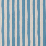 Ida Stripe Denim Blue Wallpaper Sample