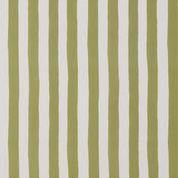 Ida Stripe Olive Green Wallpaper Sample