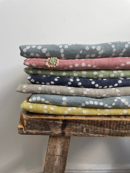 Anushka Blue Grey Fabric Sample