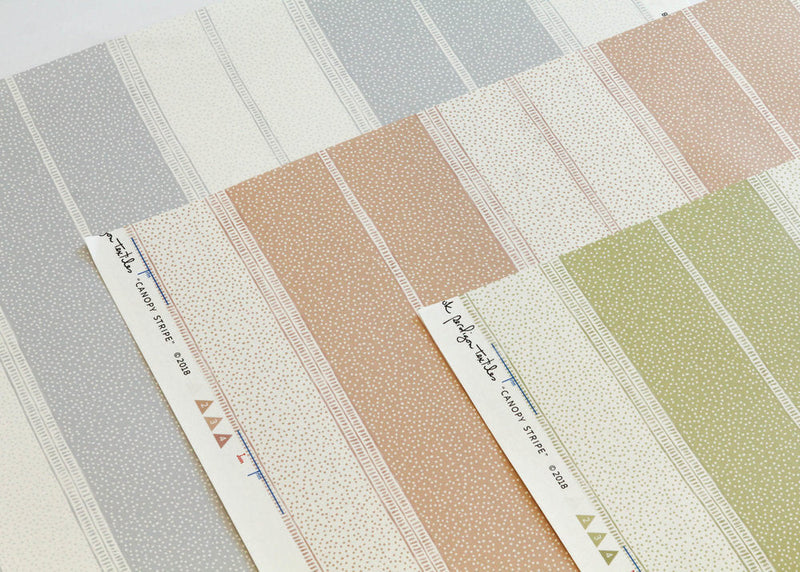 Canopy Stripe Dusk Wallpaper Sample