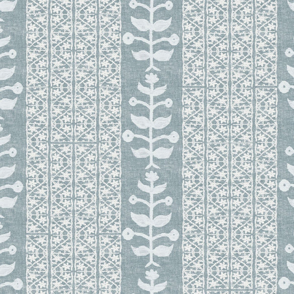 Isa Stone Blue Fabric Sample