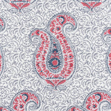 Jaipur Paisley Indigo & Imperial Fabric Sample