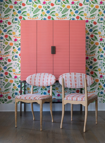Una Coral Fabric Sample