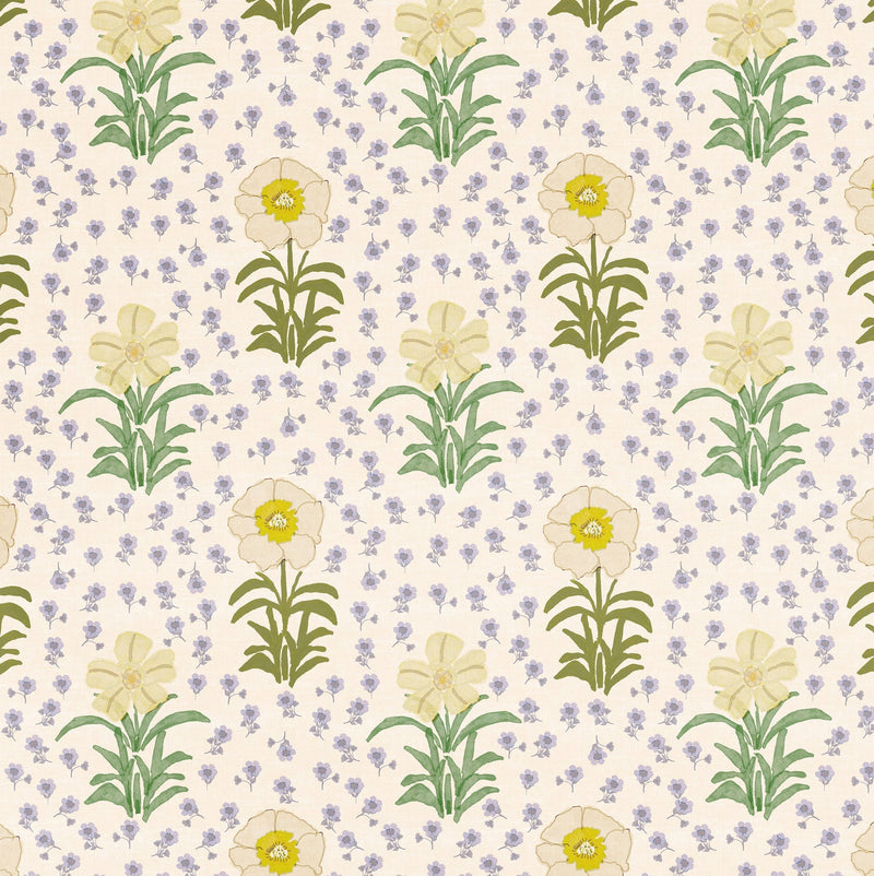 Emmaline Canvas Wallpaper Sample