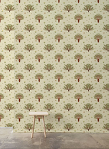 Enci Clay and Grass Wallpaper Sample