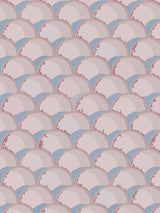 Mermaids Fuschia Wallpaper Sample