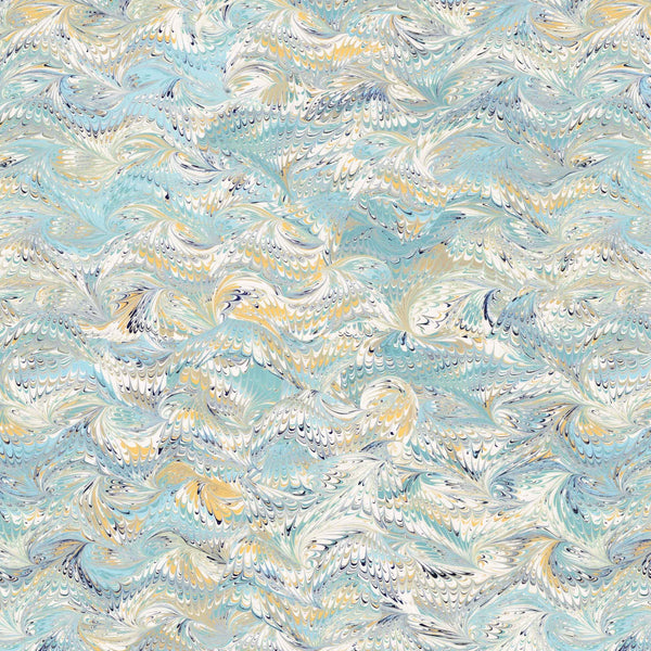 Venezia Turquoise Wallpaper Sample