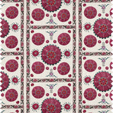 Paris Suzani White Fabric Sample