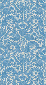 Pomegranate Byzantine Blue Wallpaper Sample