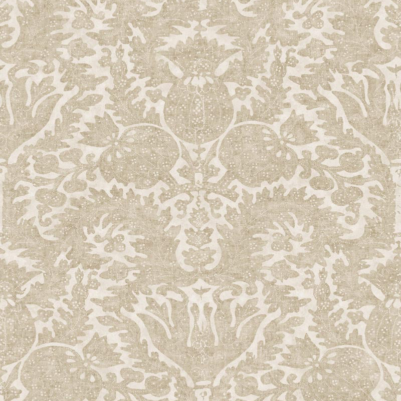 Pomegranate Grand Grasscloth Turkish Tobacco Wallpaper Sample