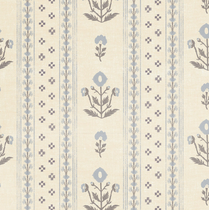 Ruth Cornflower Wallpaper Sample
