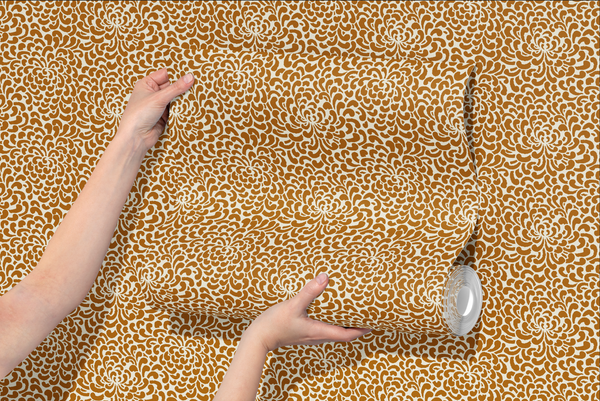 Sprong Apricot Wallpaper Sample