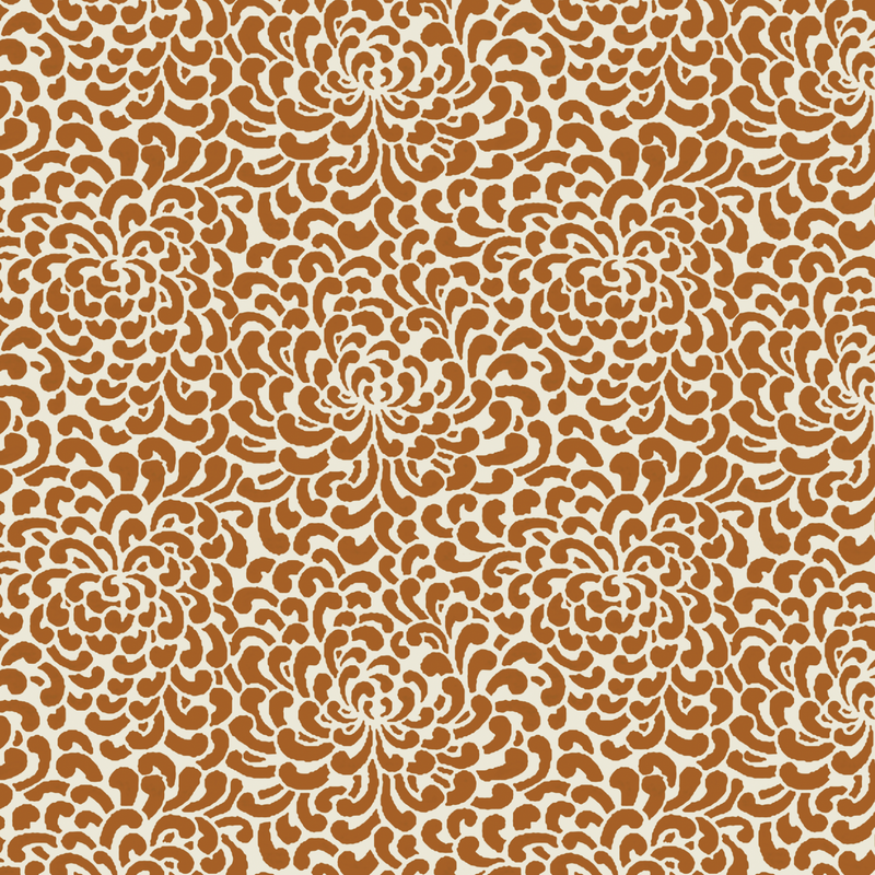 Sprong Apricot Wallpaper Sample