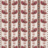 Serafina Stripe Birch White Fabric Sample