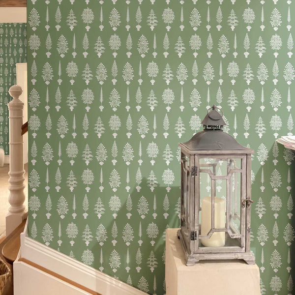 Spirit Palm Fern Wallpaper Sample