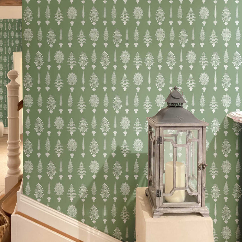 Spirit Palm Fern Wallpaper Sample