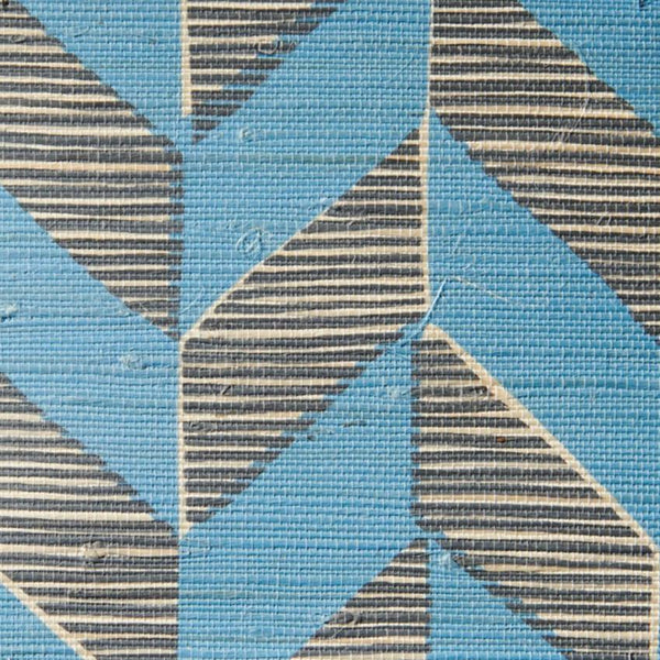 Sumba Adriatic Grasscloth Wallpaper Sample