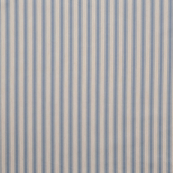 Tick Stripe Mid Blue Sample