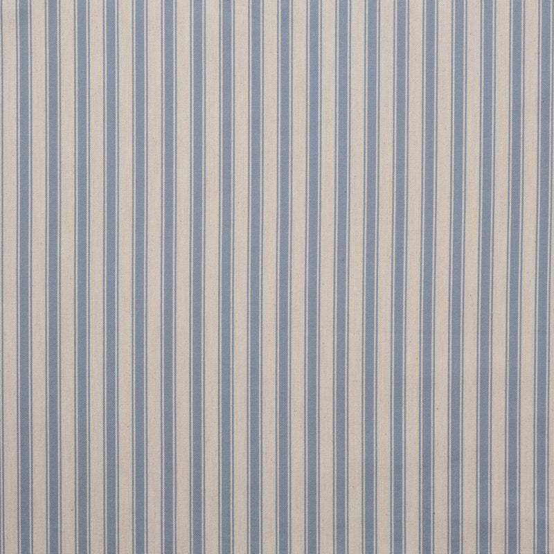 Tick Stripe Mid Blue Sample
