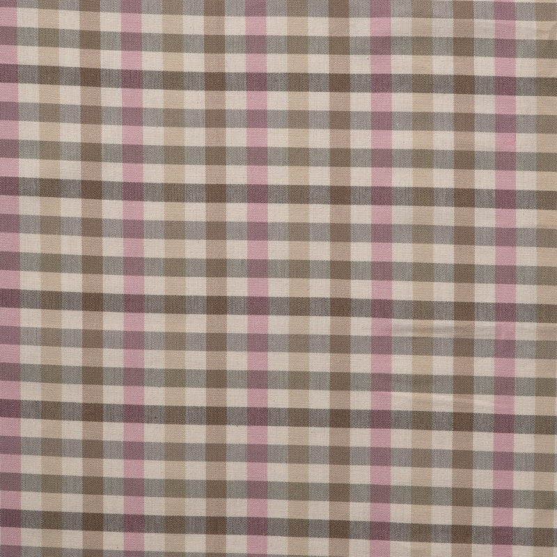 Dresser Check Dusky Pink Sample