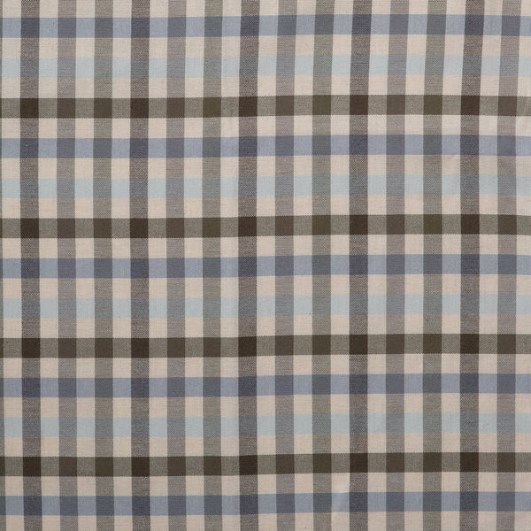 Dresser Check Mid Blue Sample