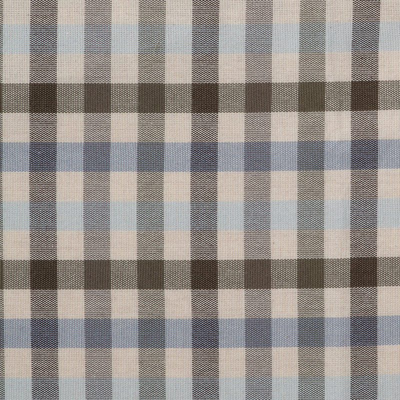 Dresser Check Mid Blue Sample