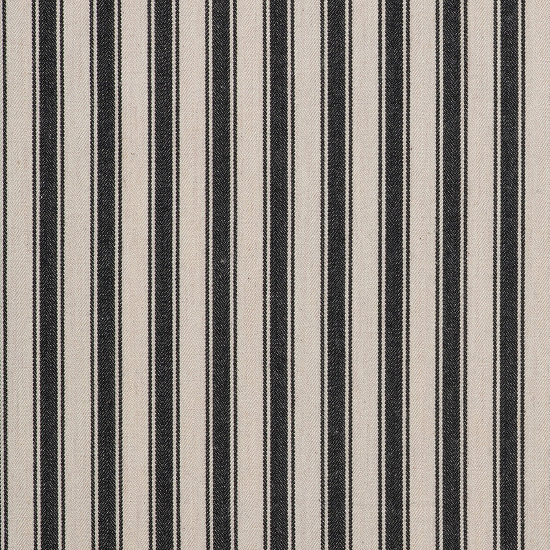 Tick Stripe Black Sample