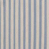 Tick Stripe Mid Blue Sample