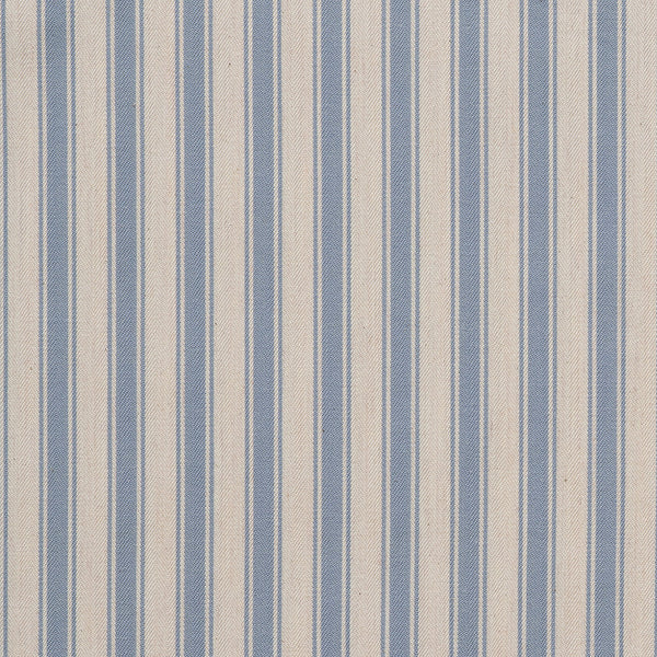 Tick Stripe Mid Blue Sample