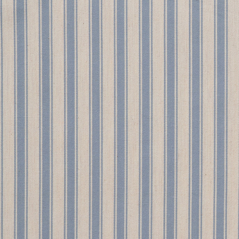 Tick Stripe Mid Blue Sample