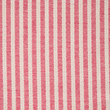 Harbour Stripe Radish Cotton Sample