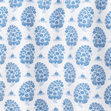 Giardino Udaipur Performance Portuguese & Sky Fabric Sample