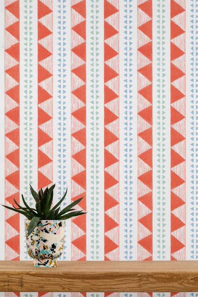 Una Coral Wallpaper Sample
