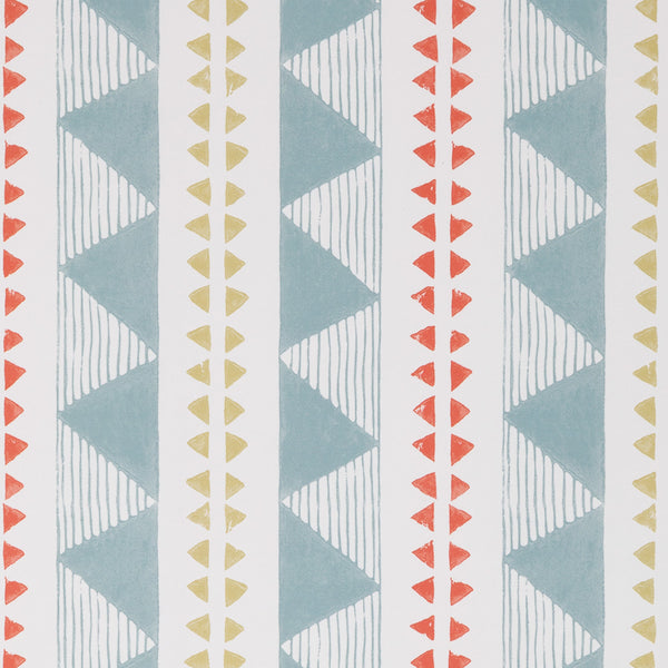 Una Teal Wallpaper Sample