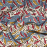 Pluma Blue Fabric Sample