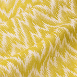 Lino Zig Zag Roman Fabric Sample