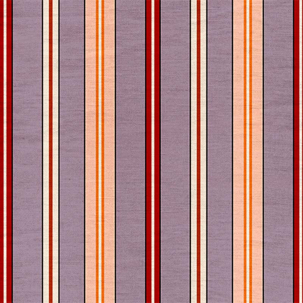 Sporty Stripes Lilac Fabric Sample