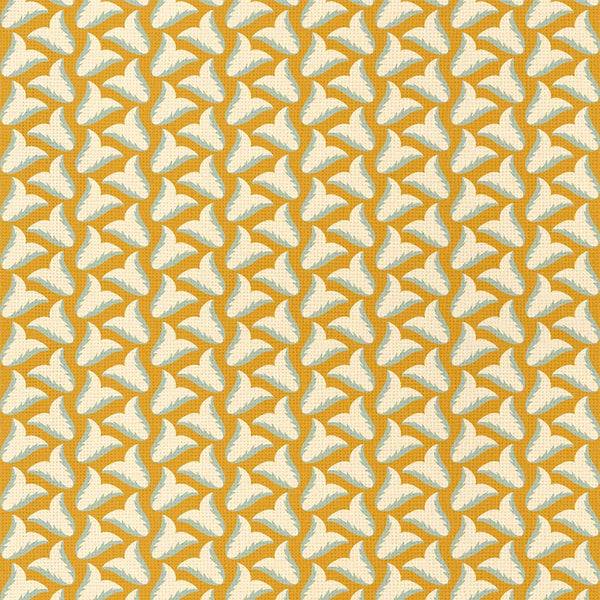 Tiny Tulips Yellow Fabric Sample