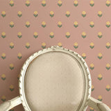 Indian Tulips Pink and Yellow Wallpaper Sample