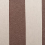 Sleeper Stripe Chestnut Cotton Sample