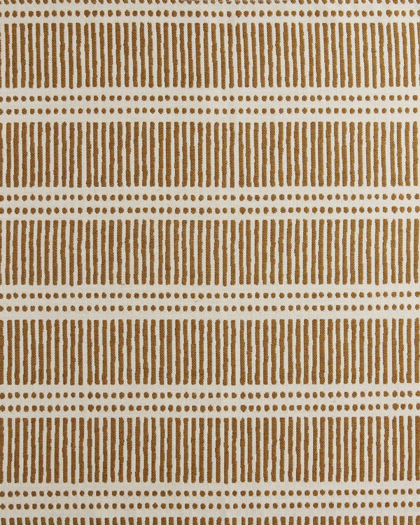 Dash Dot Rattan Fabric Sample