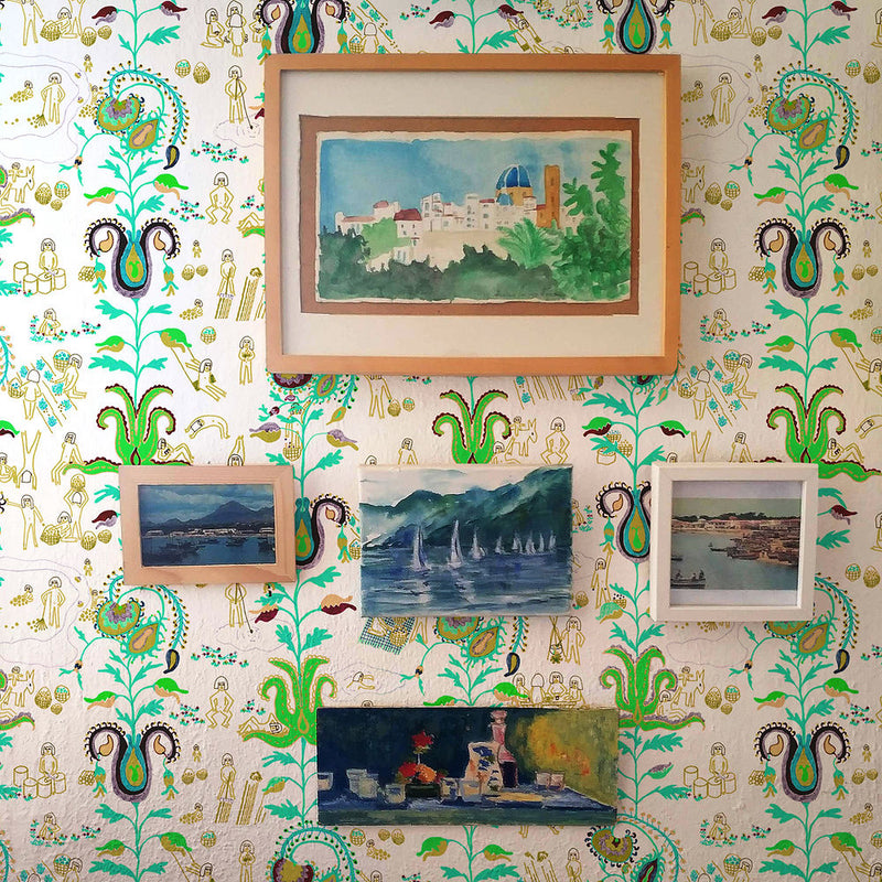 Locus Amoenus Capri Wallpaper Sample