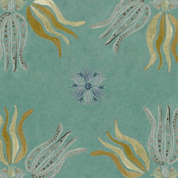 Garnata Liquen Wallpaper Sample