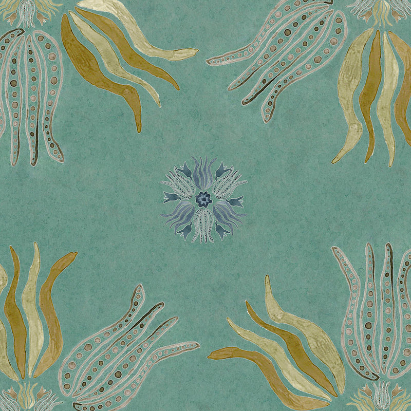 Garnata Liquen Wallpaper Sample
