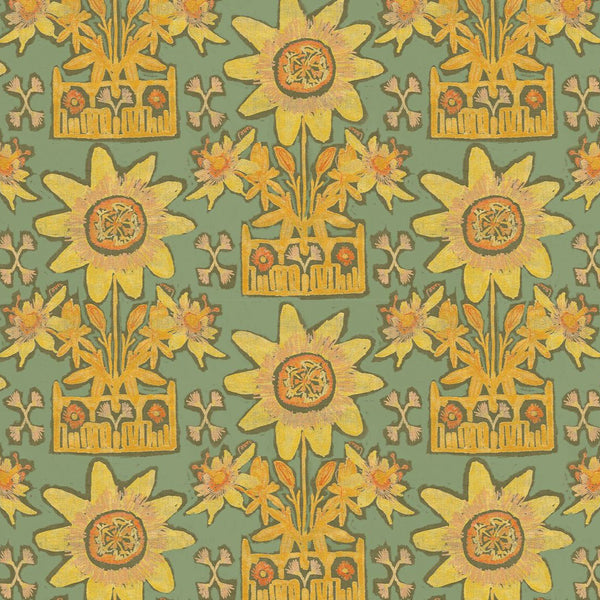 Libba Blue-Green Fabric Sample