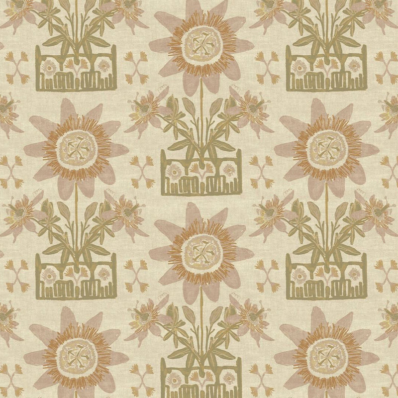 Libba Dusky Pink Fabric Sample
