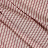 Tux Stripe Raspberry Fabric Sample