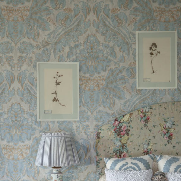 Damaskus Parchment Abalone Wallpaper Sample