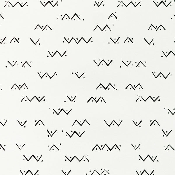 LOXO (Vellum) Onyx Wallpaper Sample
